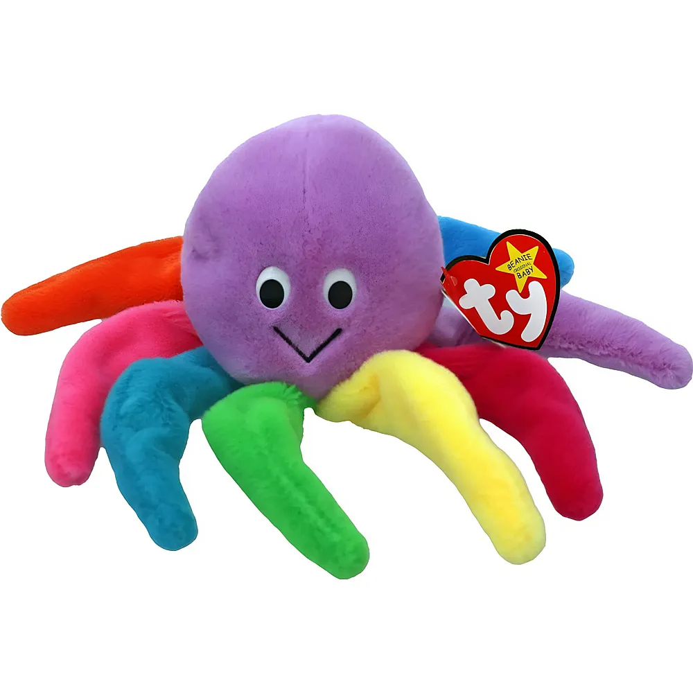 Ty Beanie Babies Binky der Oktopus - 15 cm - Meerestiere Pl�sch