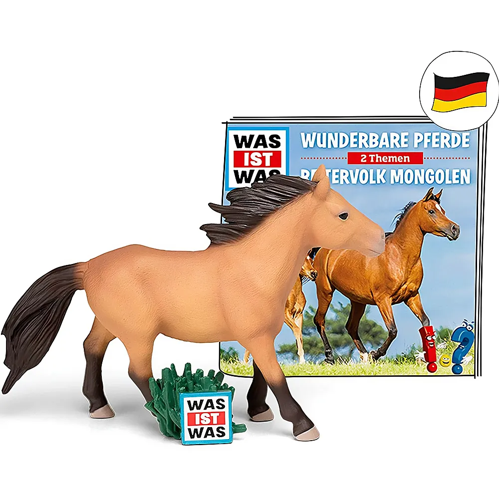 tonies Hrfiguren Was ist Was - Wunderbare Pferde / Reitervolk Mongolen DE | Hrbcher & Hrspiele