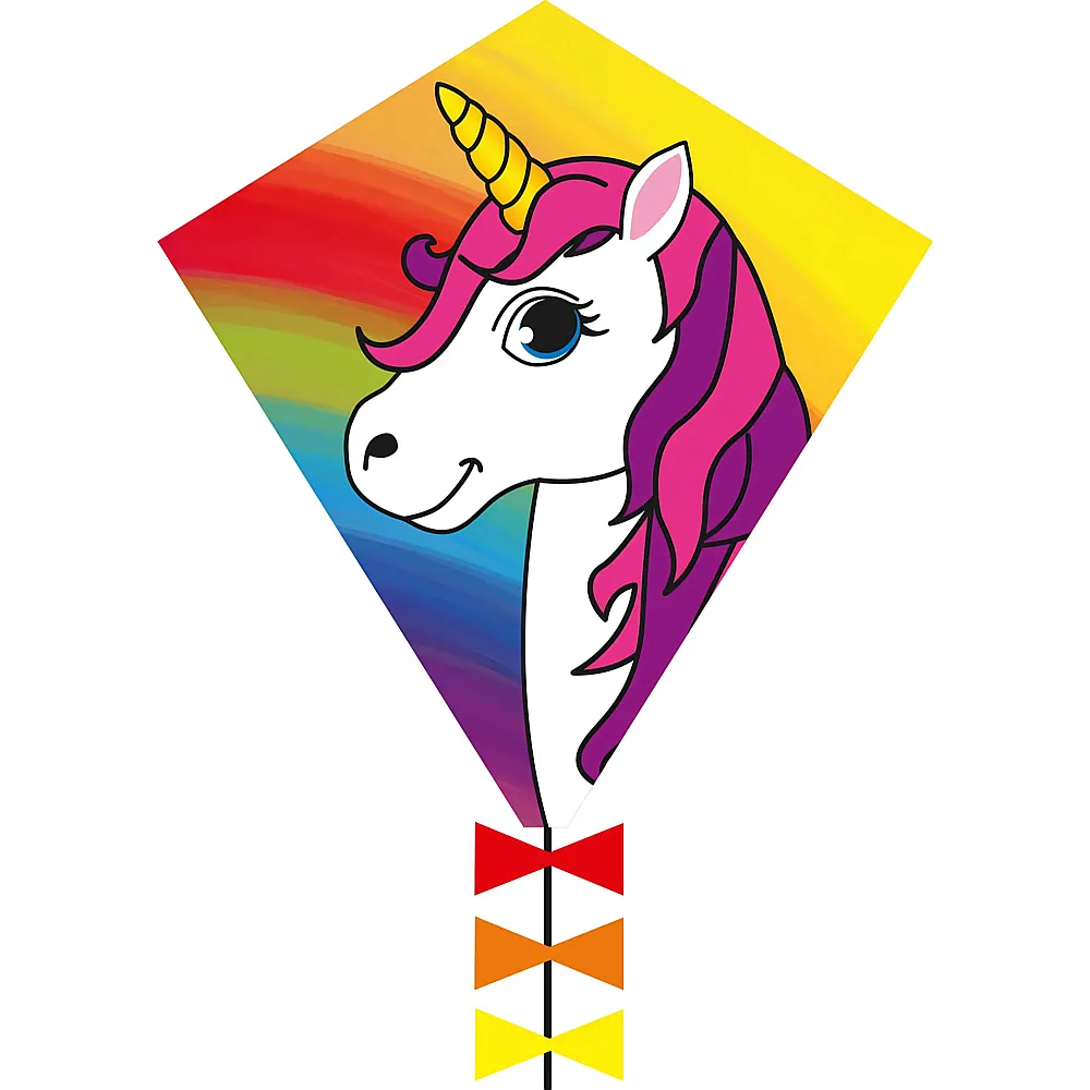 meinspielzeug - HQ Invento Drachen Eddy Unicorn | Kinderdrachen