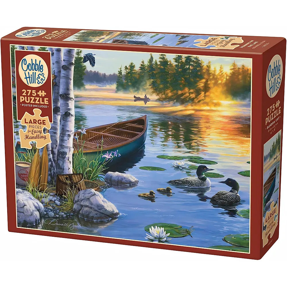 Cobble Hill Puzzle Morgen am See 275Teile