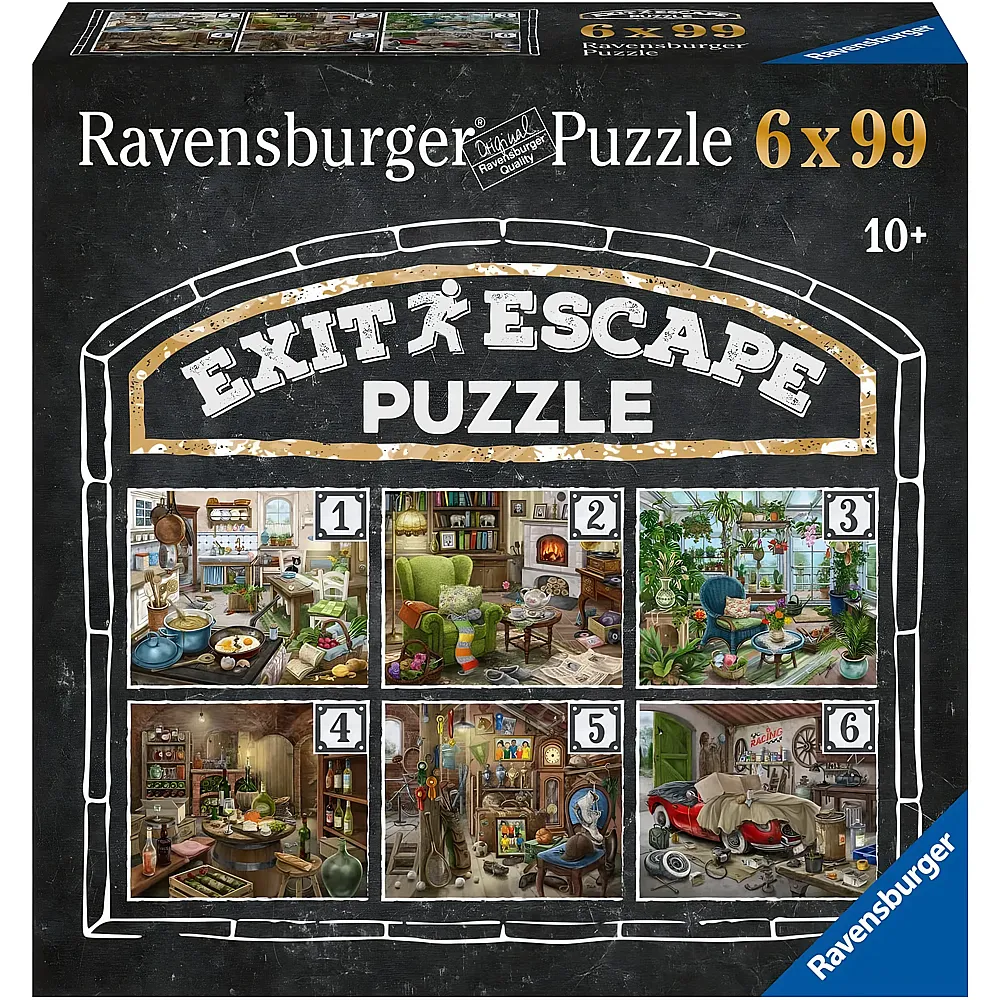 Ravensburger Puzzle Das geisterhafte Gutshaus 99Teile
