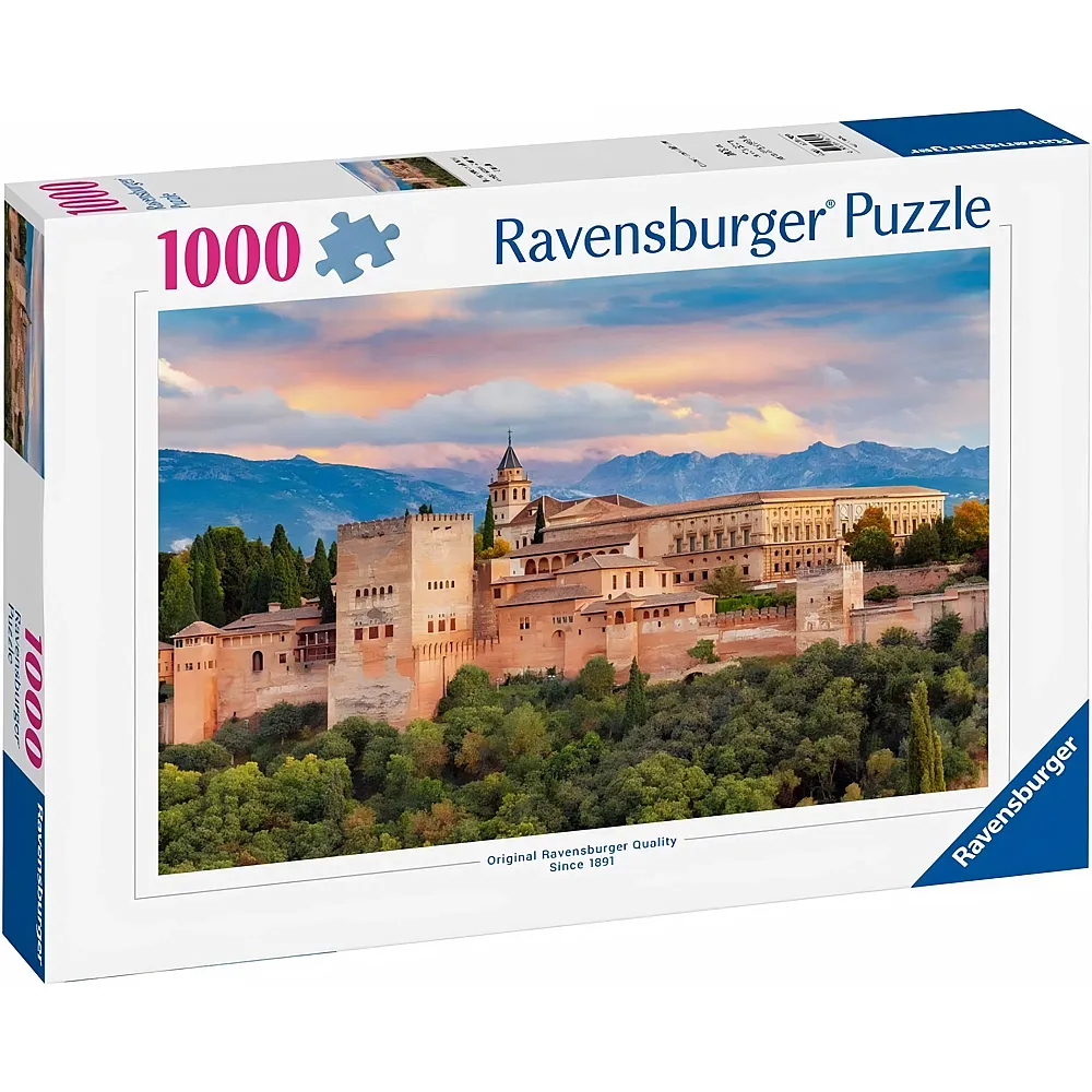 Ravensburger Puzzle Alhambra, Granada - 1000 Teile