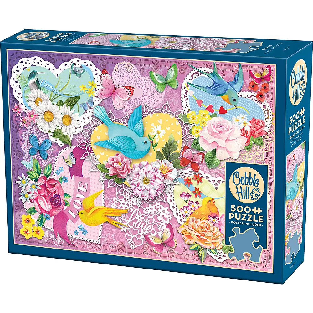 Cobble Hill Puzzle Be Mine - 500 Teile
