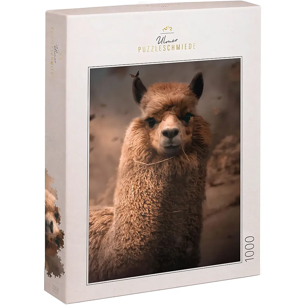 Ulmer Puzzleschmiede K�nigin der Anden - Das Alpaka - 1000 Teile