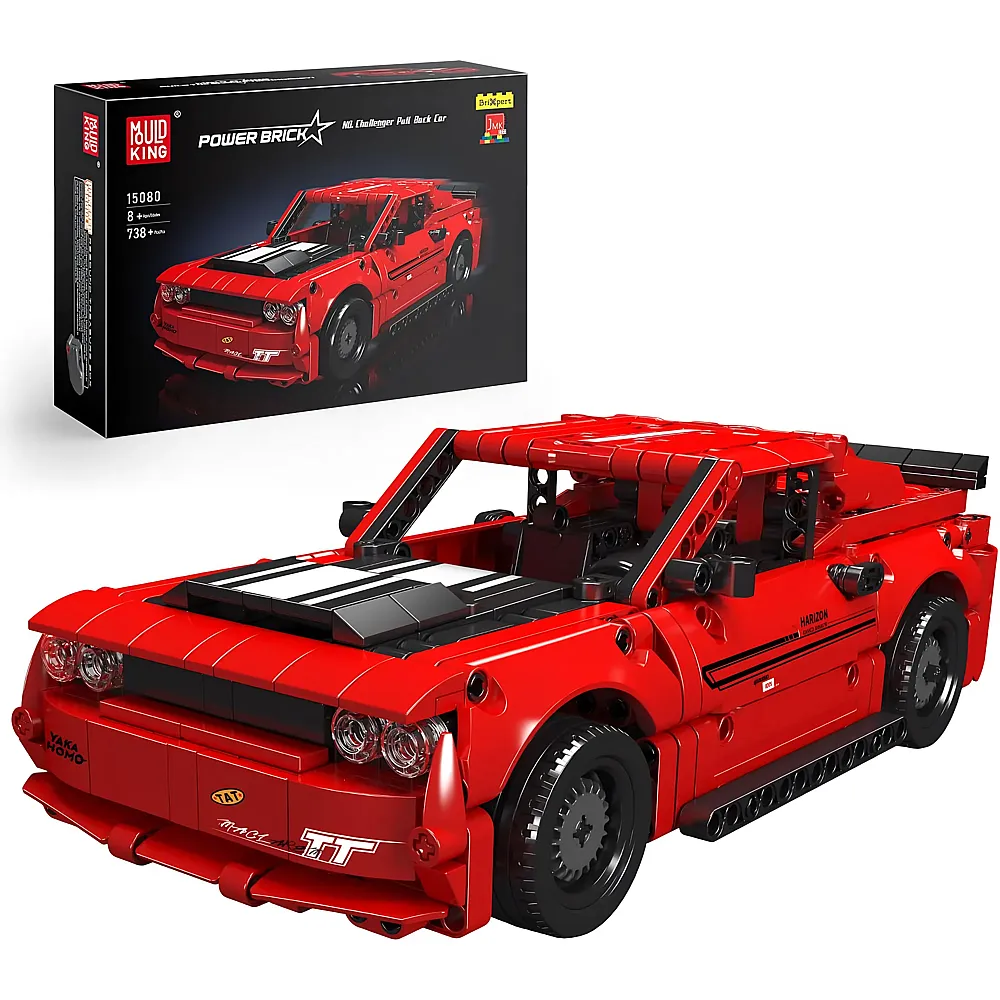 Mould King Power Brick Challenger mit R�ckziehmotor 15080