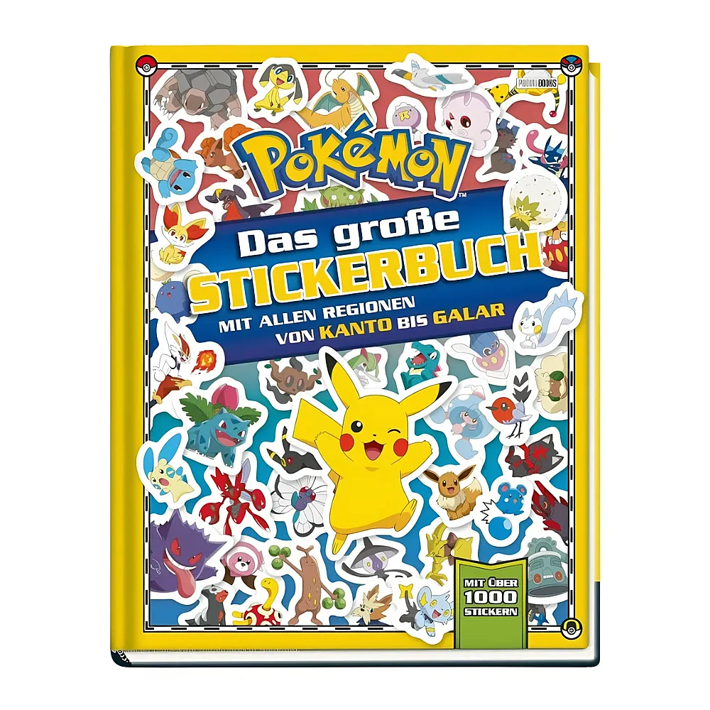 meinspielzeug - Panini Pok�mon Das grosse Stickerbuch | Tattoos & Stickers