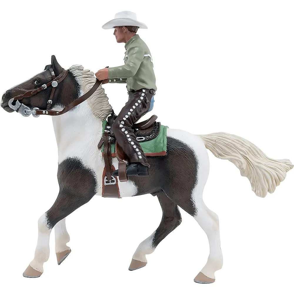Papo Pferde, Fohlen & Ponys Westernpferd mit seinem Reiter