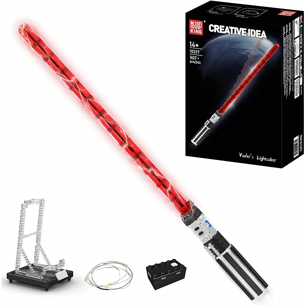Mould King Creative Idea Cosplay Lichtschwert 10237