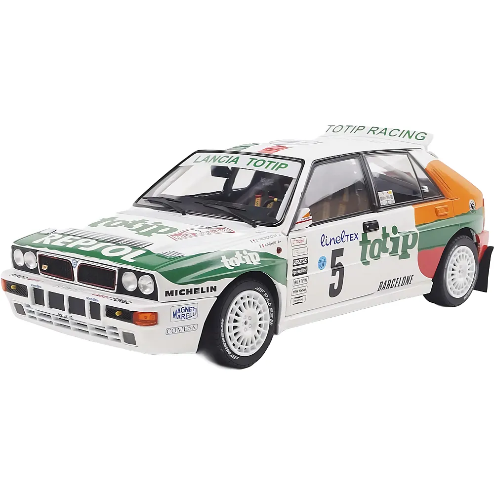 Solido 1:18 Lancia Delta HF Integrale 5 Weiss - Die-Cast 1:18