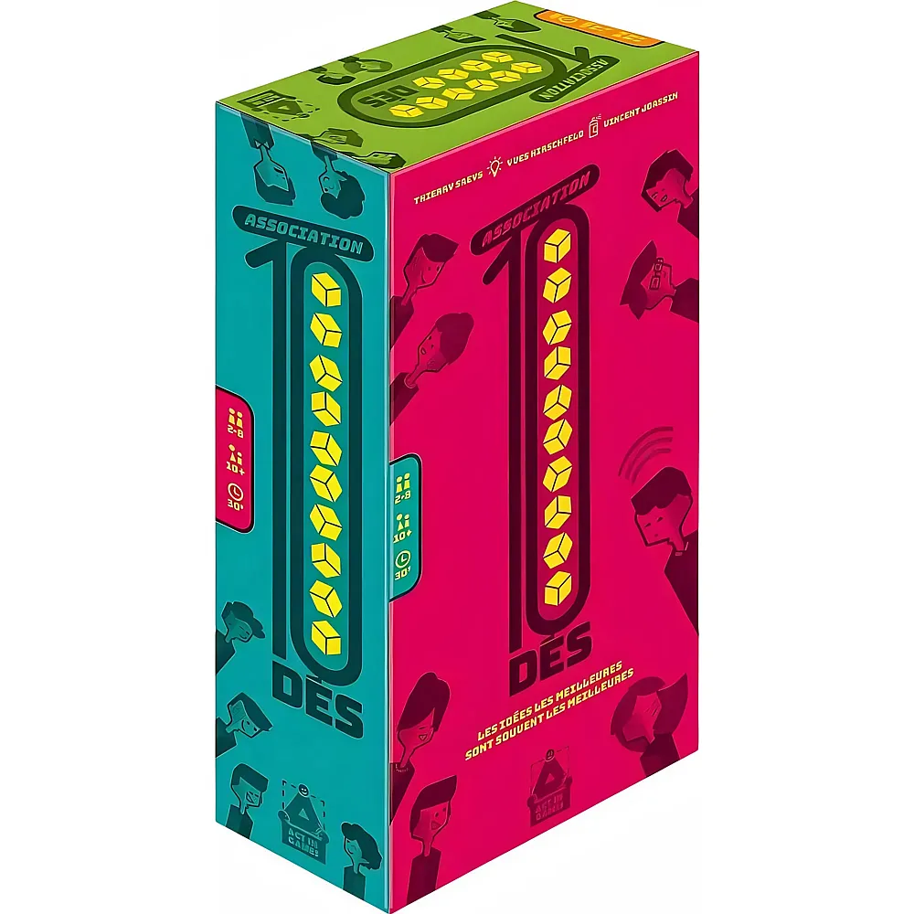 Act IN Games Association 10 Dice - Franz�sisch