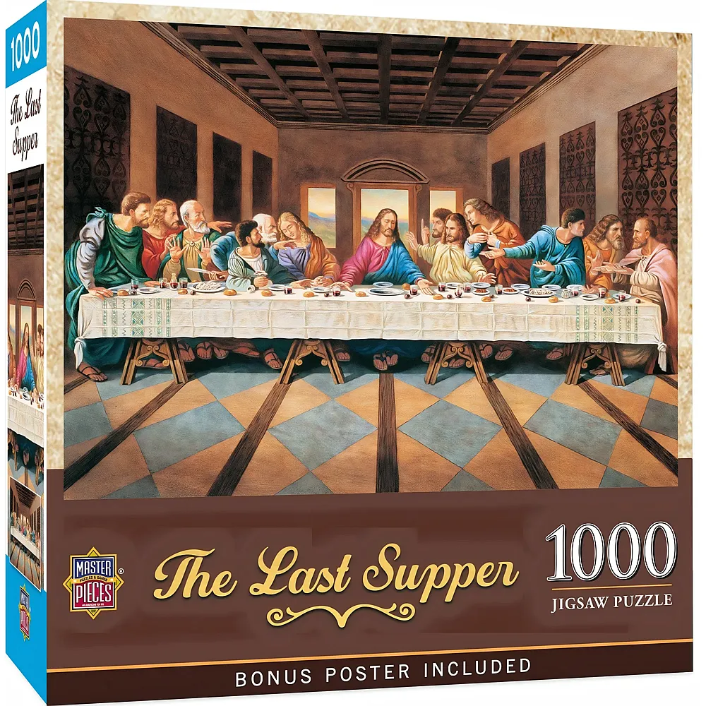 Master Pieces Puzzle Das letzte Abendmahl - 1000 Teile