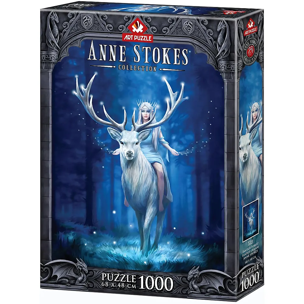 Art Puzzle Anne Stokes Fantasy Forest - 1000 Teile