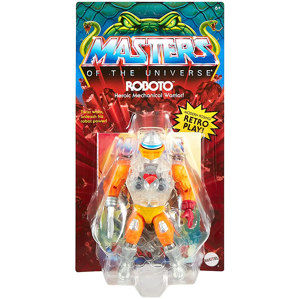 Mattel Masters of the Universe Origins Roboto 14cm | Actionfiguren