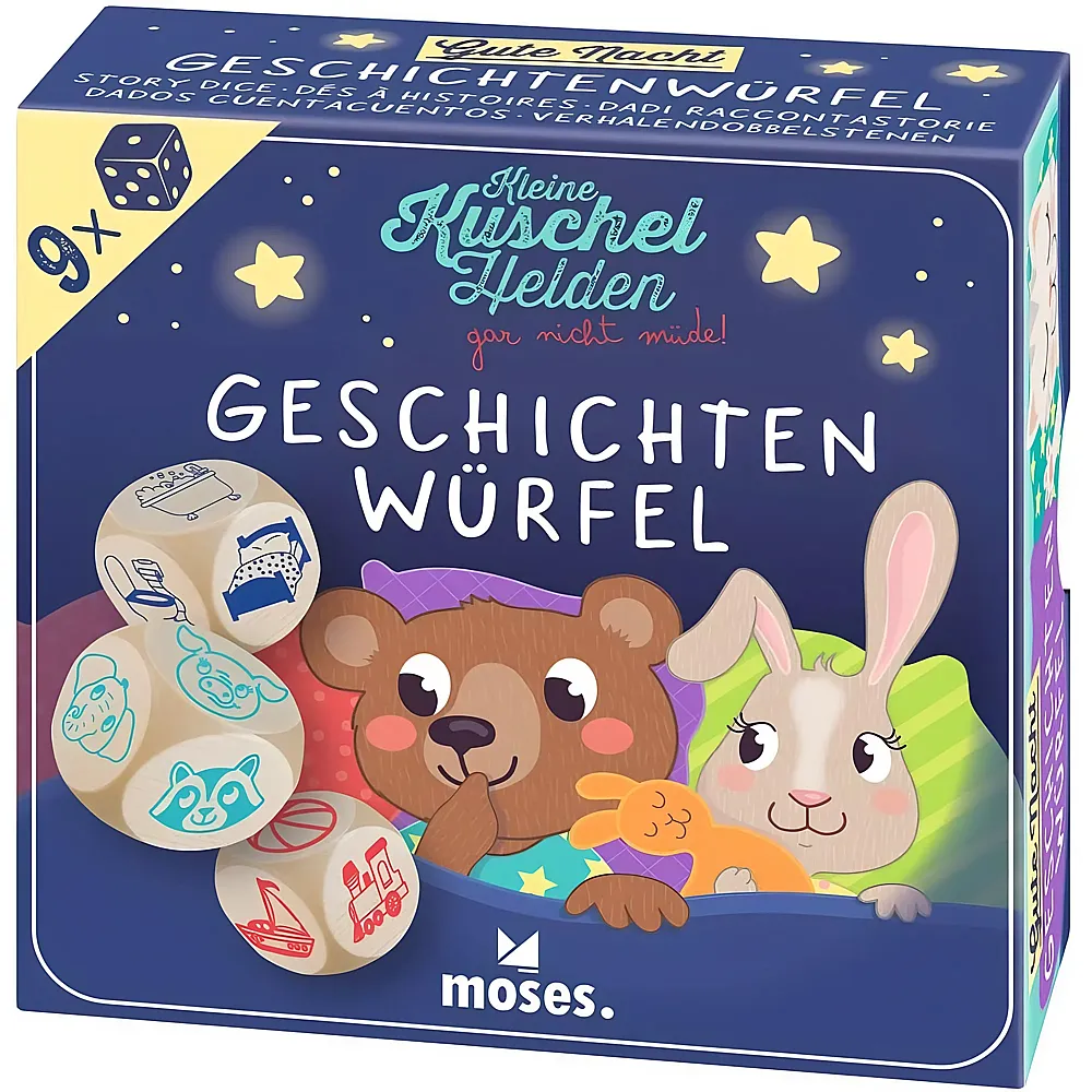 Moses Geschichtenw�rfel Kleine Kuschelhelden