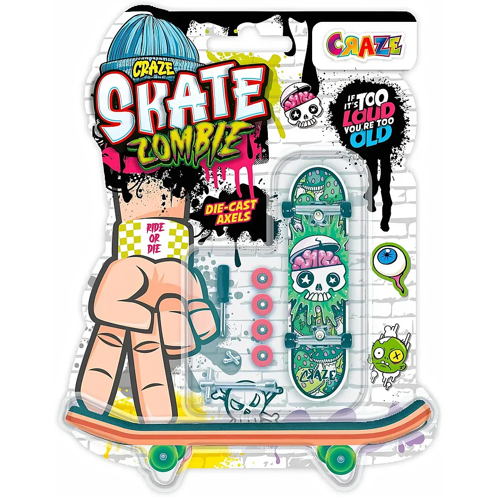 Craze Finger-Skateboard Single Mix
