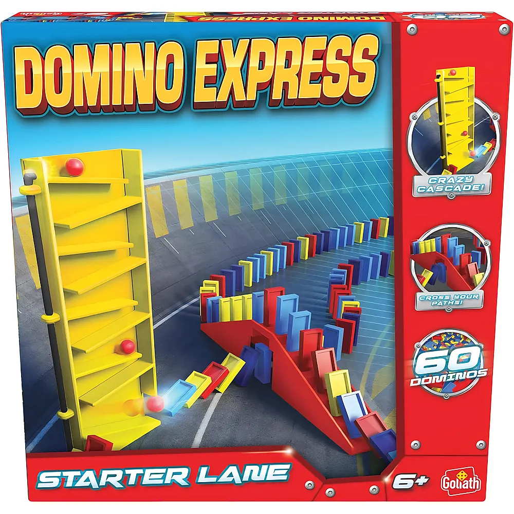 Goliath Domino Express Starter Lane Champion Race 60Teile