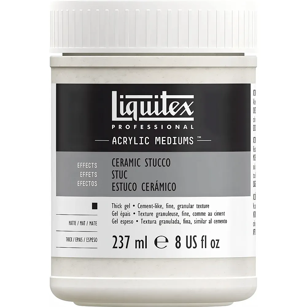 Liquitex Lqx Acryl Gel Keramik Stuck 237ml - Suche