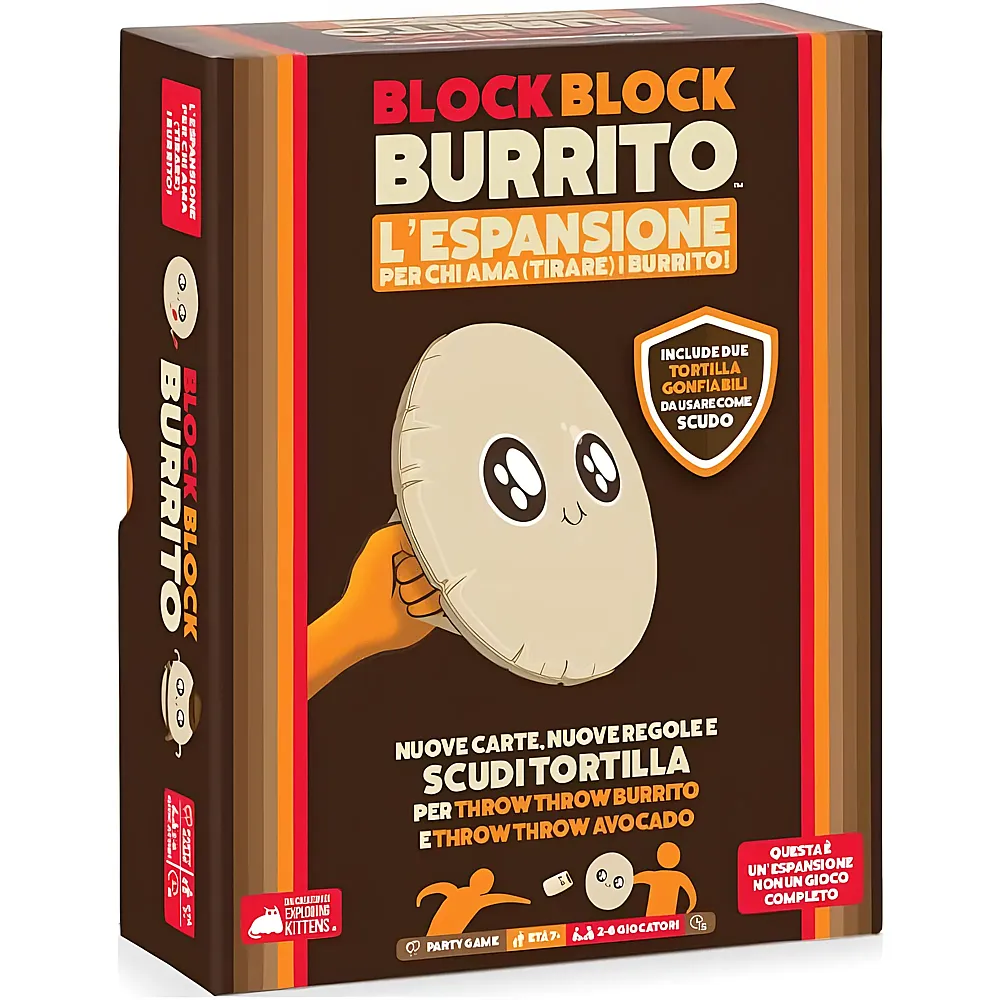 Exploding Kittens Block Block Burrito - Italiano
