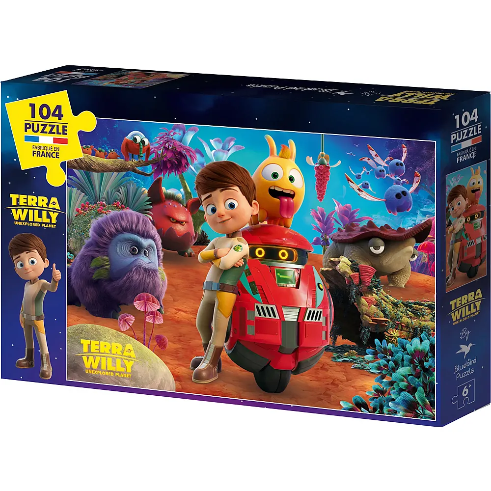 Bluebird Puzzle Terra Willy - Unexplored Planet 104Teile