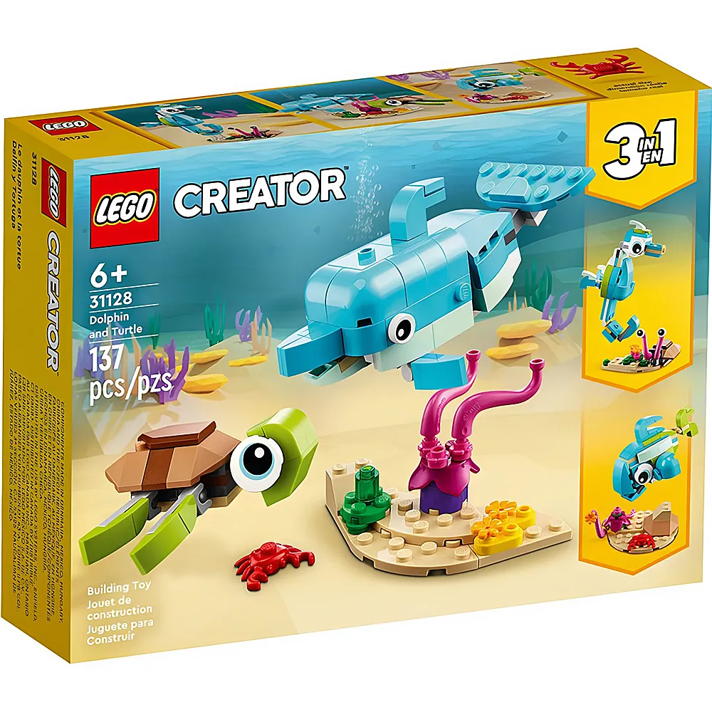 LEGO Creator Delfin und Schildkrte 31128