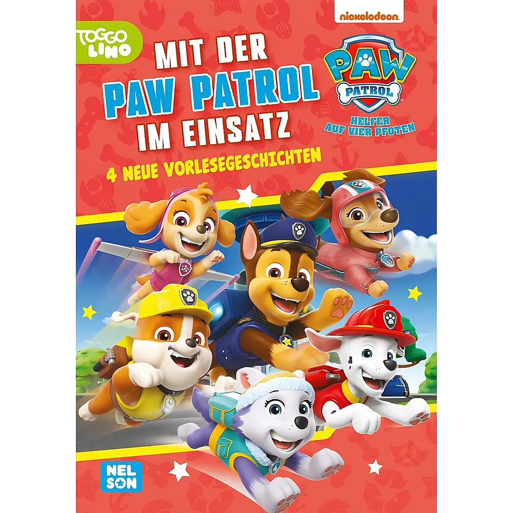 Nelson Mit der Paw Patrol im Einsatz - 4 Vorlesegeschichten