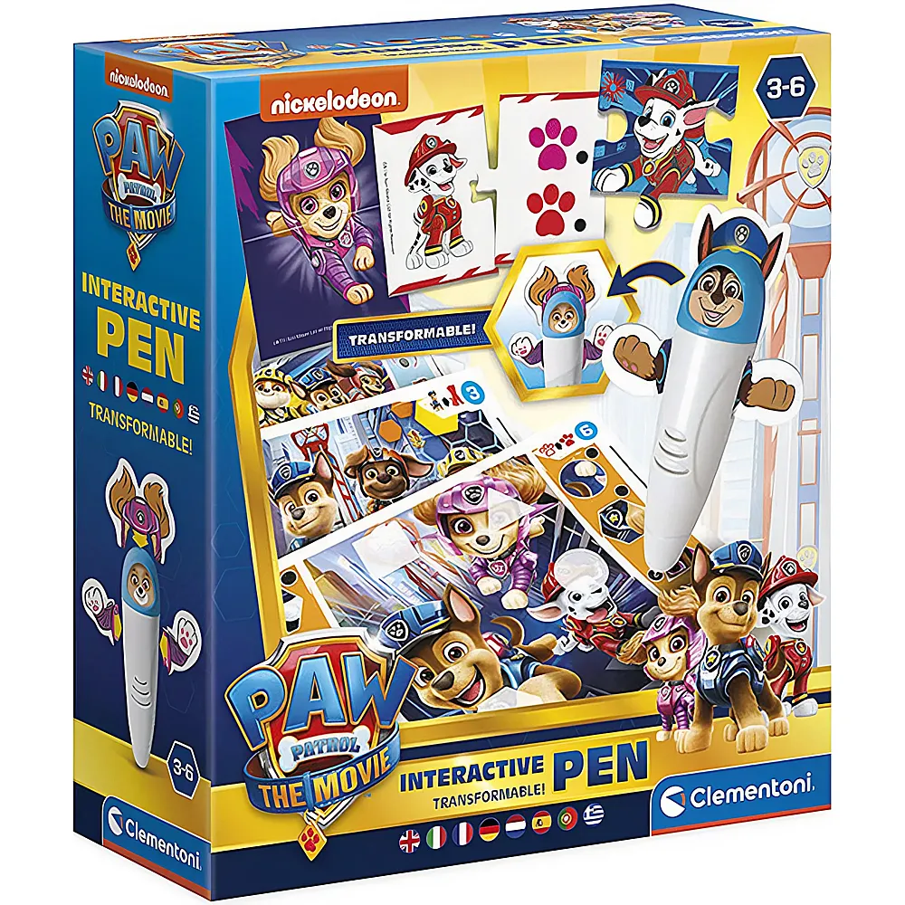 Clementoni Paw Patrol Interaktiver Stift