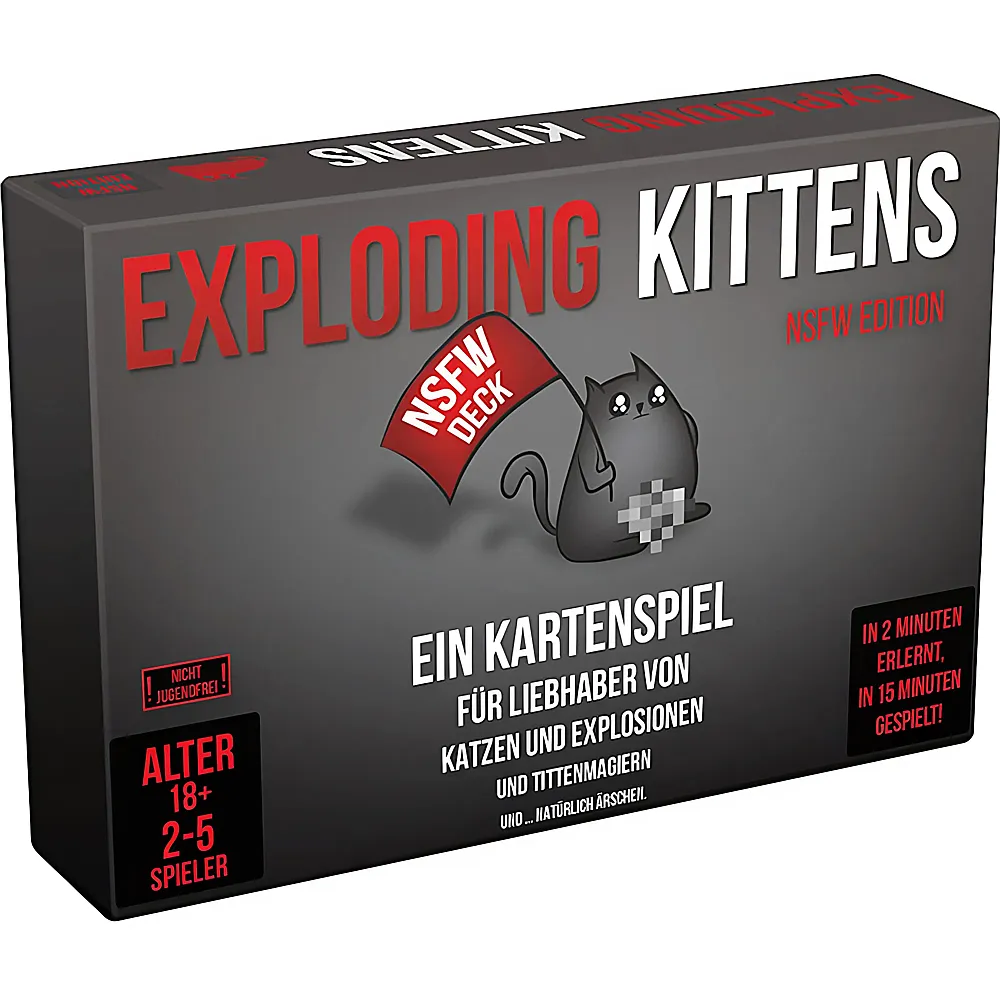 Asmodee Spiele Exploding Kittens - NFSW  Edition