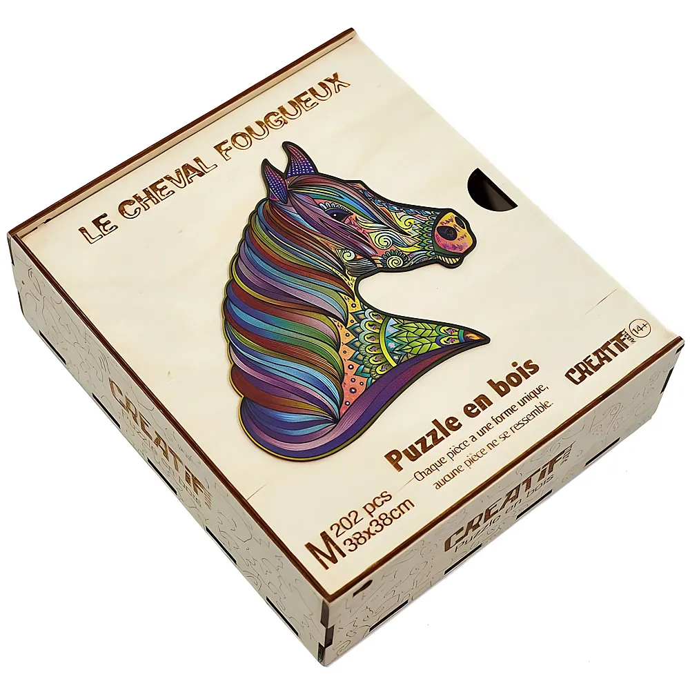 Harmandi Puzzle Creatif Das feurige Pferd - 202 Teile