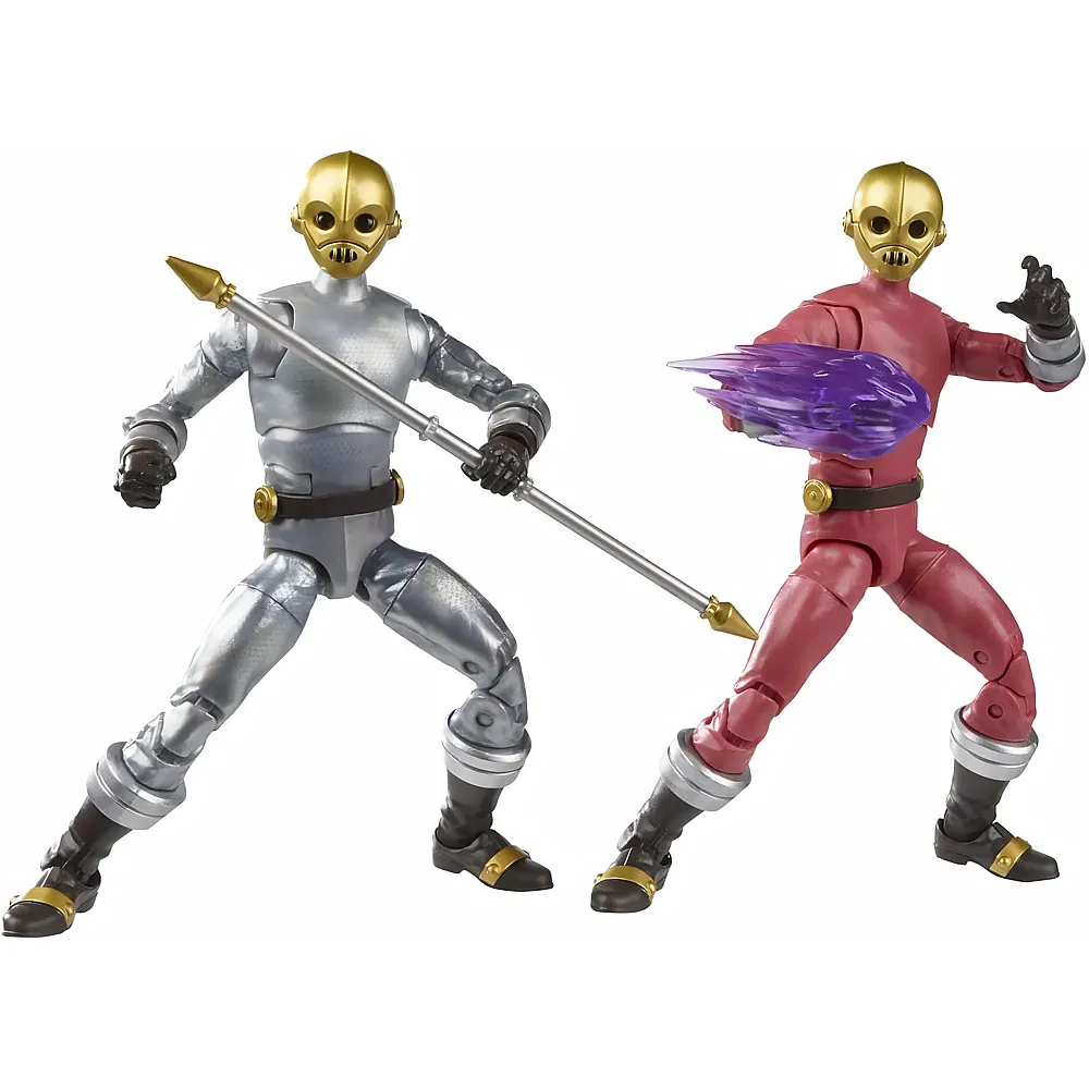 Hasbro Rangers Lightning Collection Actionfiguren 2er-Pack 2021 Zeo Cogs Exclusive, , Mehrfarbig