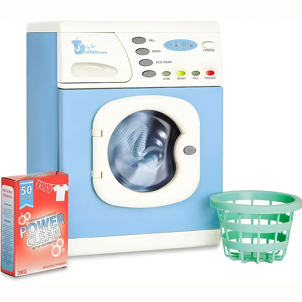 Casdon Spiel-Waschmaschine Blau
