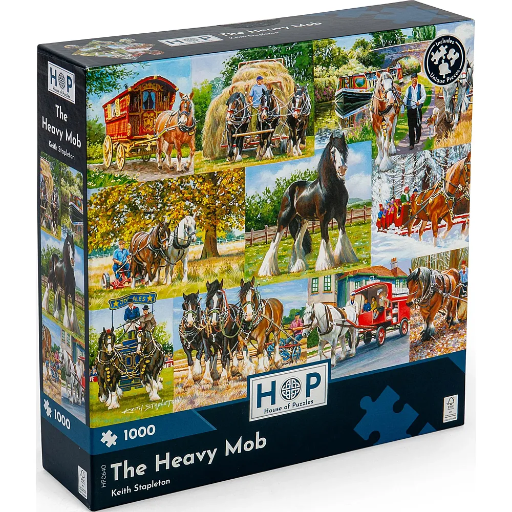 HOP - House of Puzzles The Heavy Mob 1000Teile