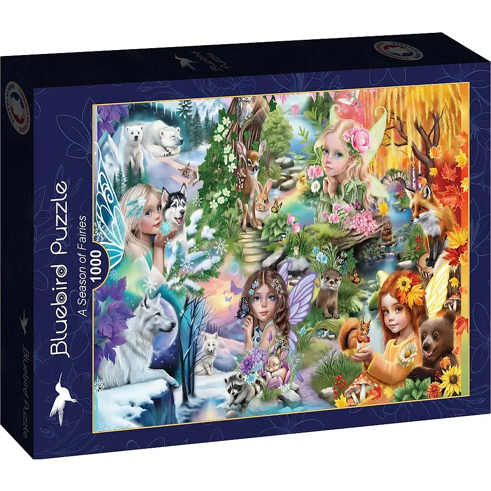Bluebird Puzzle Feen-Jahreszeiten - 1000 Teile