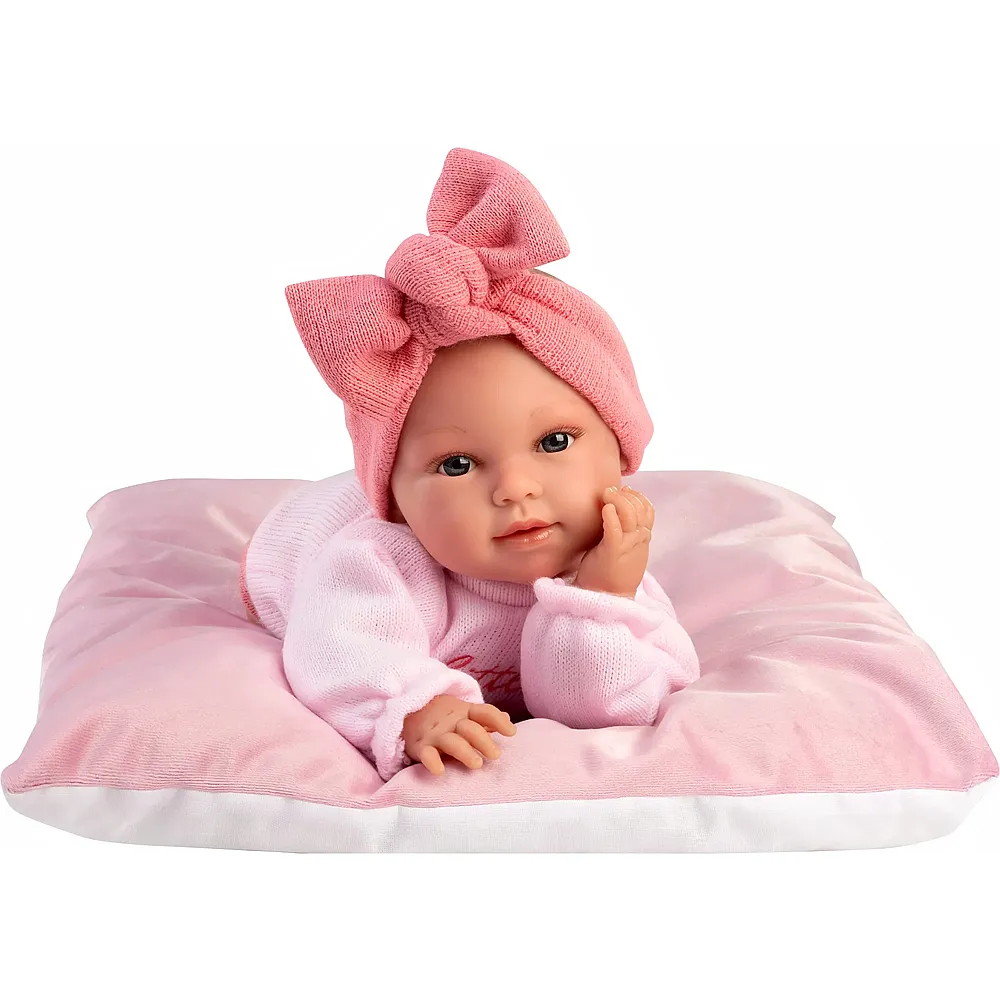 Llorens Babypuppe Svenja mit Kissen 36cm