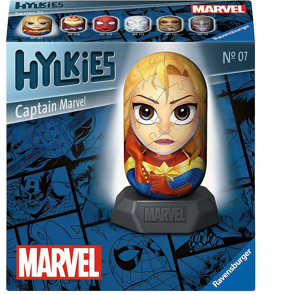 Ravensburger Puzzle Hylkies Nr. 07 - Captain Marvel 54Teile