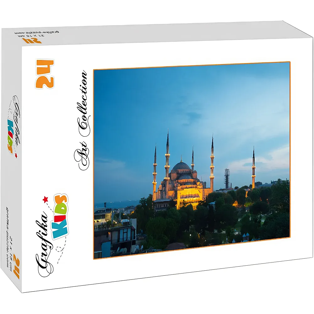 Grafika Puzzle Art Collection Grafika Kids Blaue Moschee, T�rkei - 24 Teile