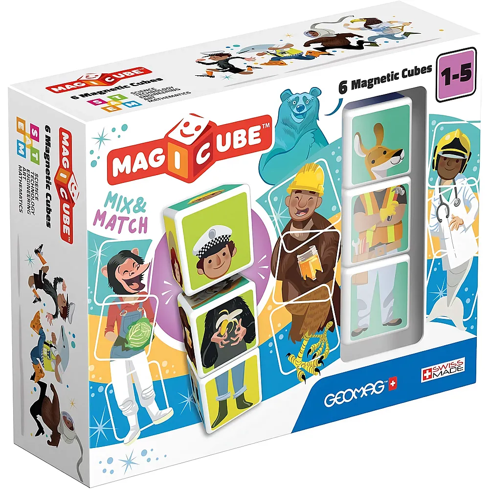 Geomag Magicube Mix & Match - 6 Teile
