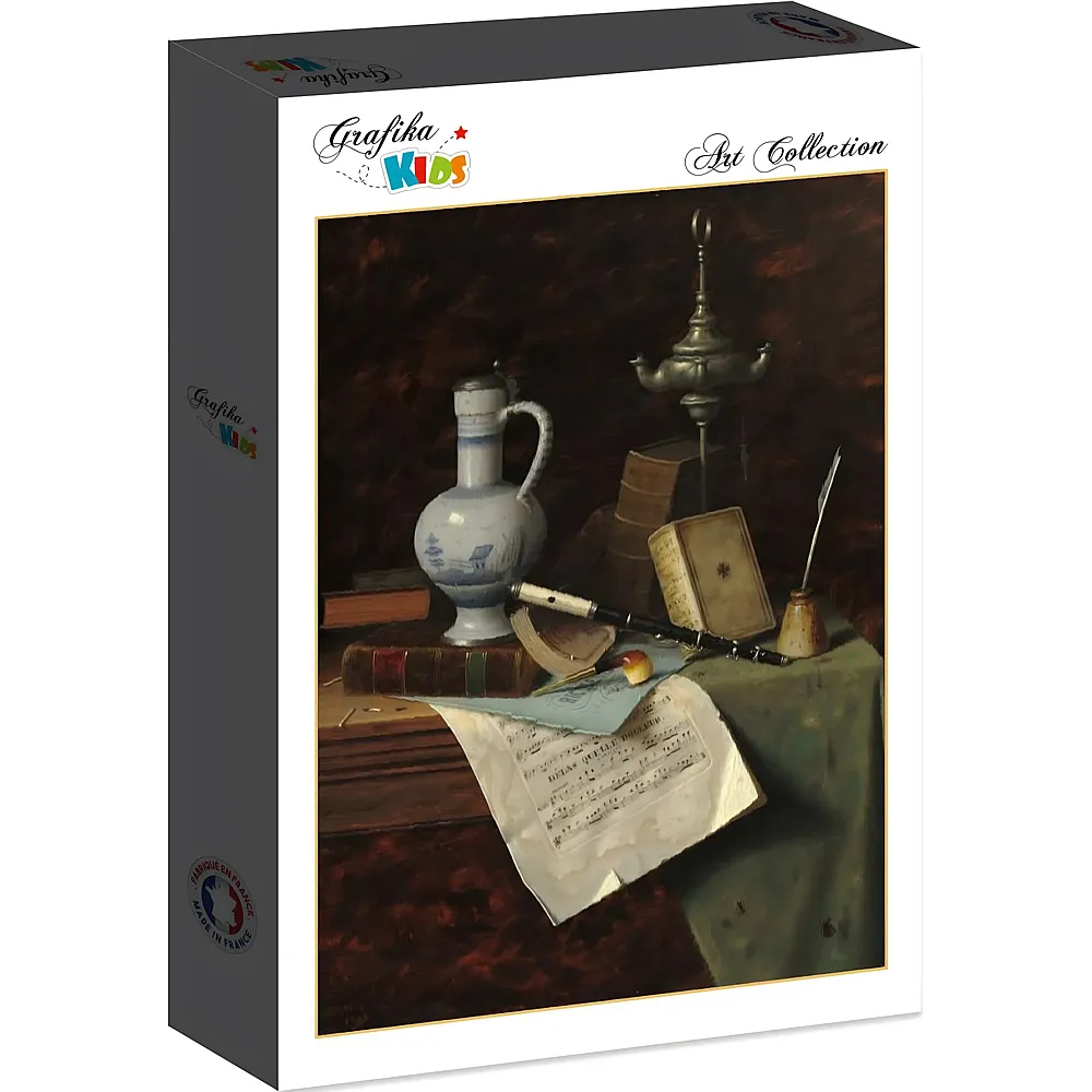 Grafika Puzzle Art Collection William Michael Harnett Grafika Kids My Gems, 1888 - 12 Teile