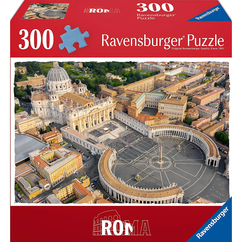 Ravensburger Puzzle Roma St. Peter's Square 300Teile