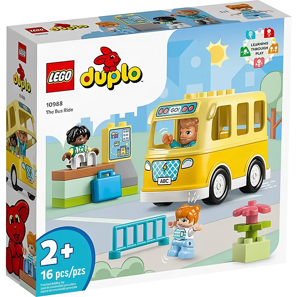 LEGO DUPLO Stadt Die Busfahrt 10988