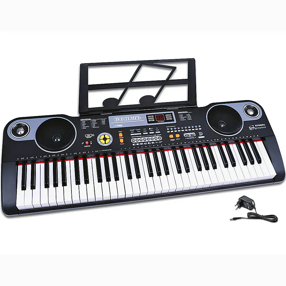 Bontempi Digitales Keyboard mit 61 Profi-Tasten