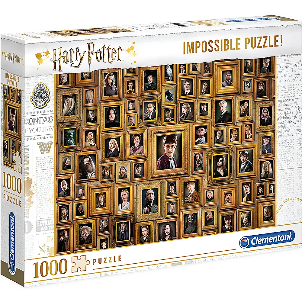 Clementoni Puzzle High Quality Collection Impossible Harry Potter 1000Teile