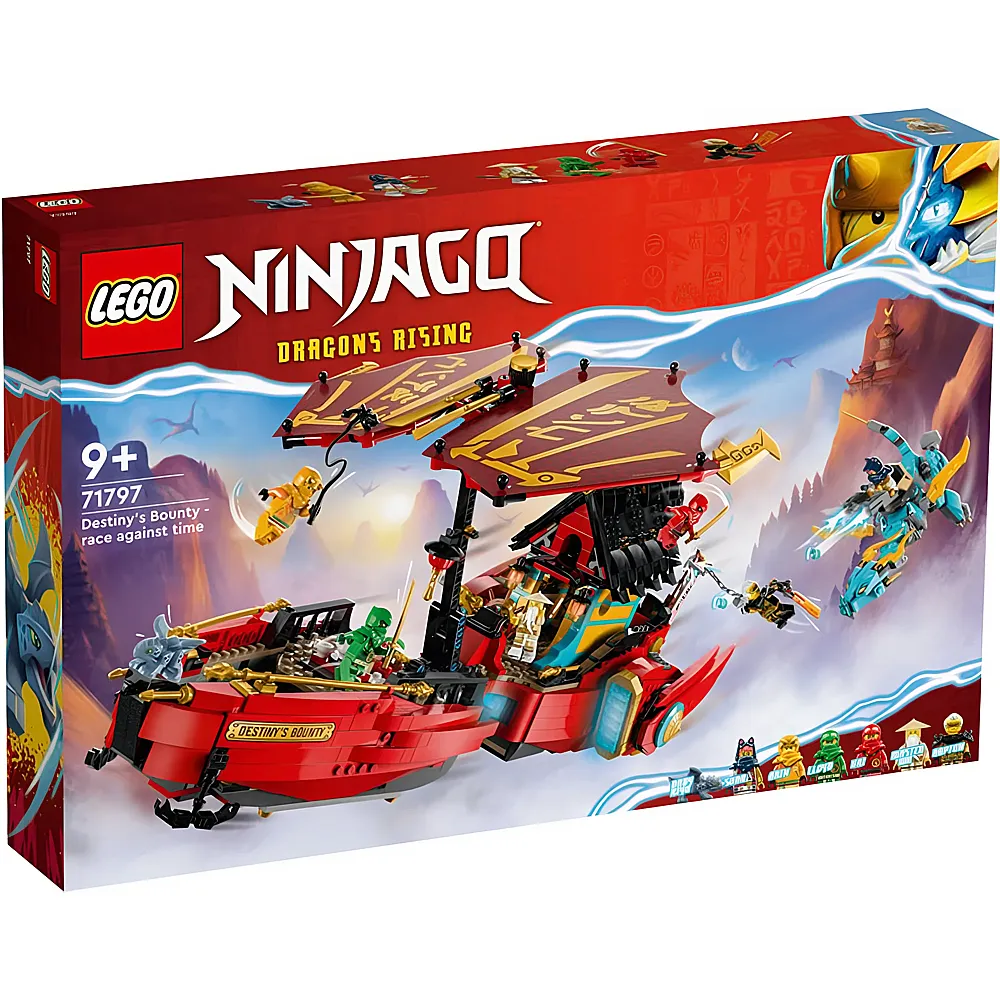 LEGO Ninjago Ninja-Flugsegler im Wettlauf mit der Zeit 71797