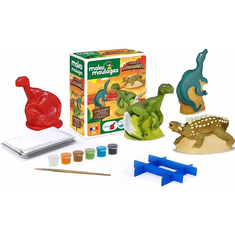 Mako Moulages Mako Kit 3 Moules LE Monde Des Dinosaures FR - Suche