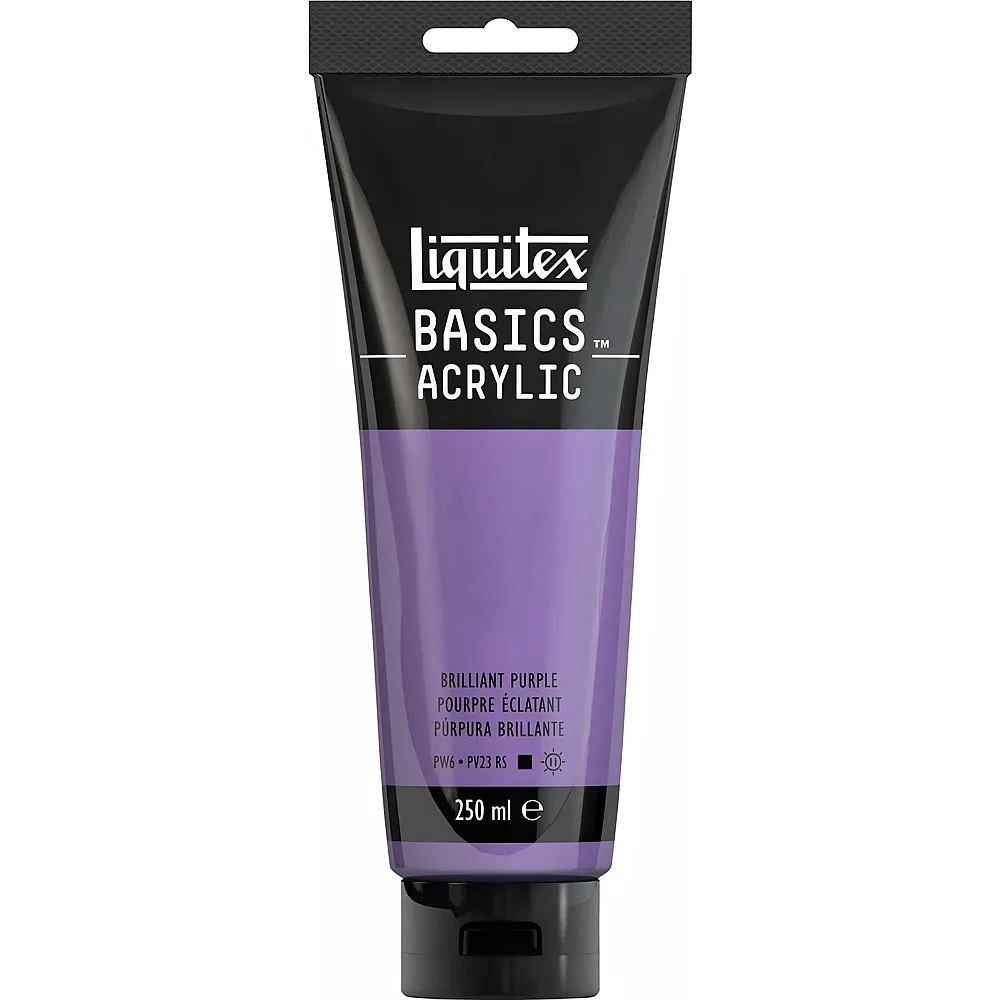 Liquitex Lqx Basics Acrylfarbe 250ml Tube Brillantlila