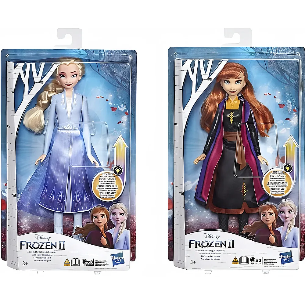 meinspielzeug - Hasbro Disney Frozen Lichtzauber Sortiment | Modepuppen