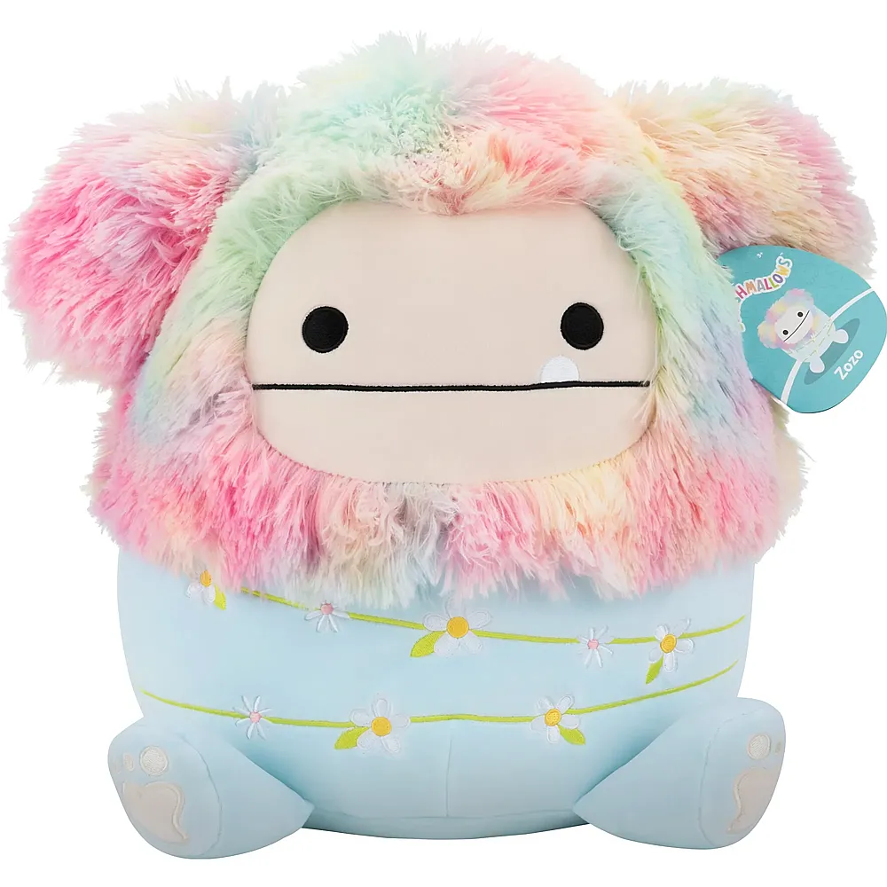 Squishmallows Pl�sch Rainbow-Bigfoot Zozo - 30 cm