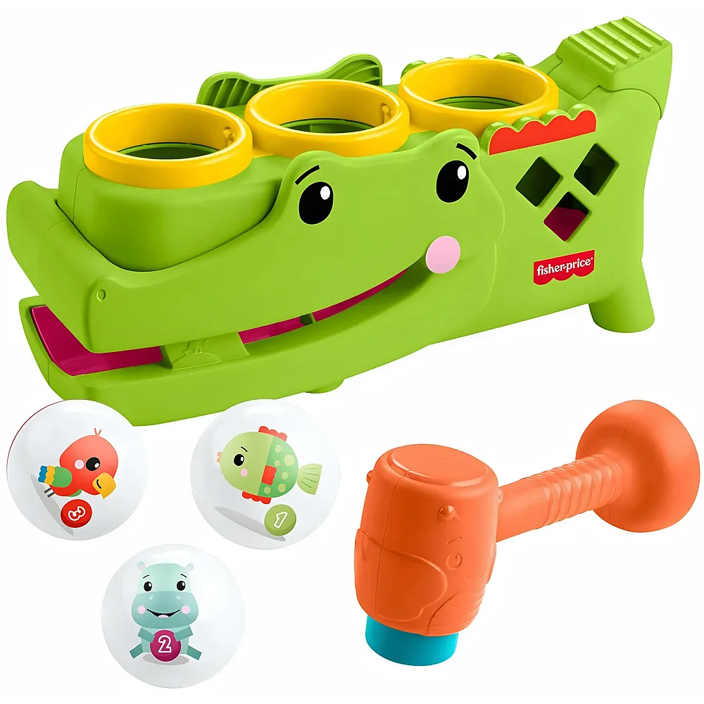 Fisher-Price Sitz- und Klopf-Rolligator