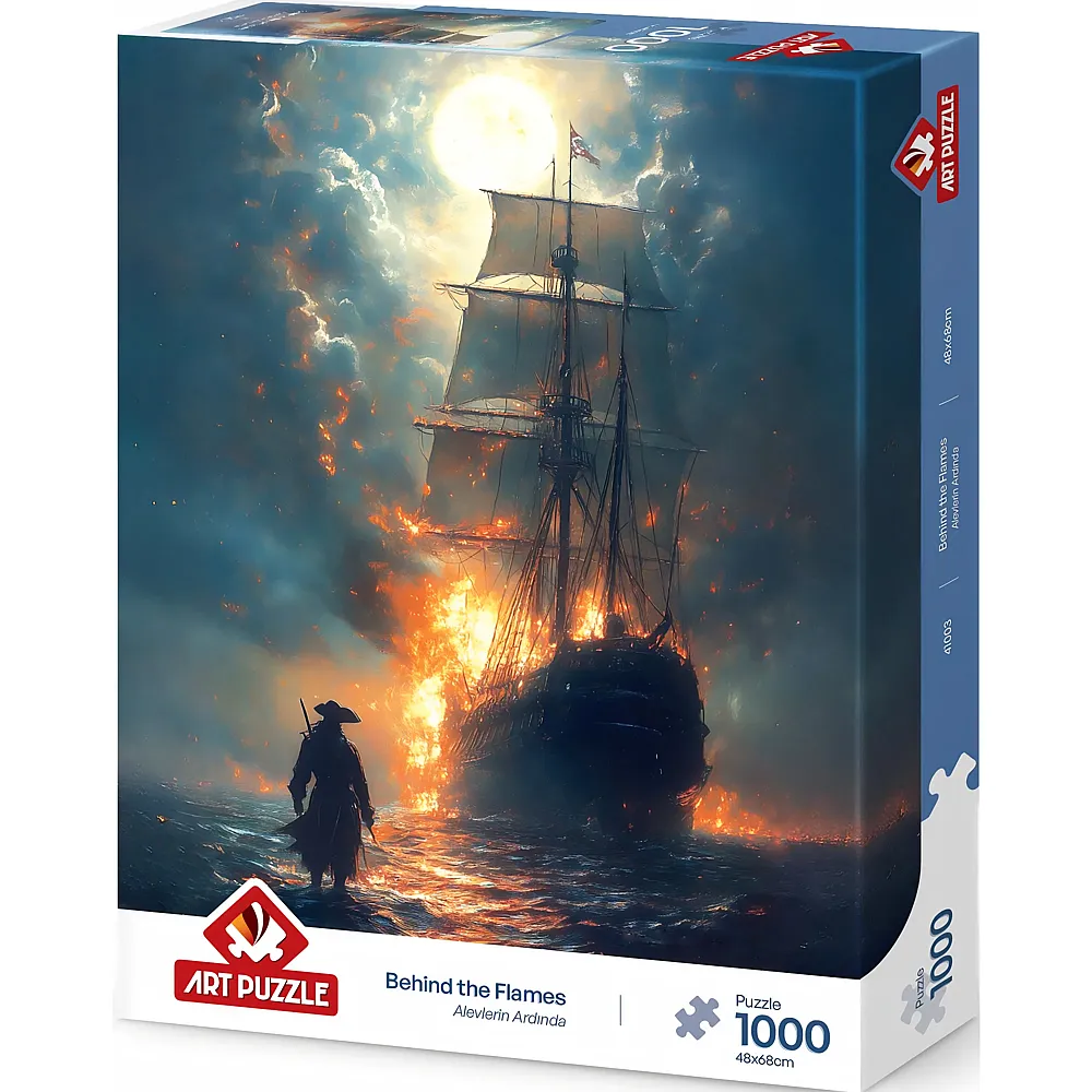 Art Puzzle Hinter den Flammen - 1000 Teile