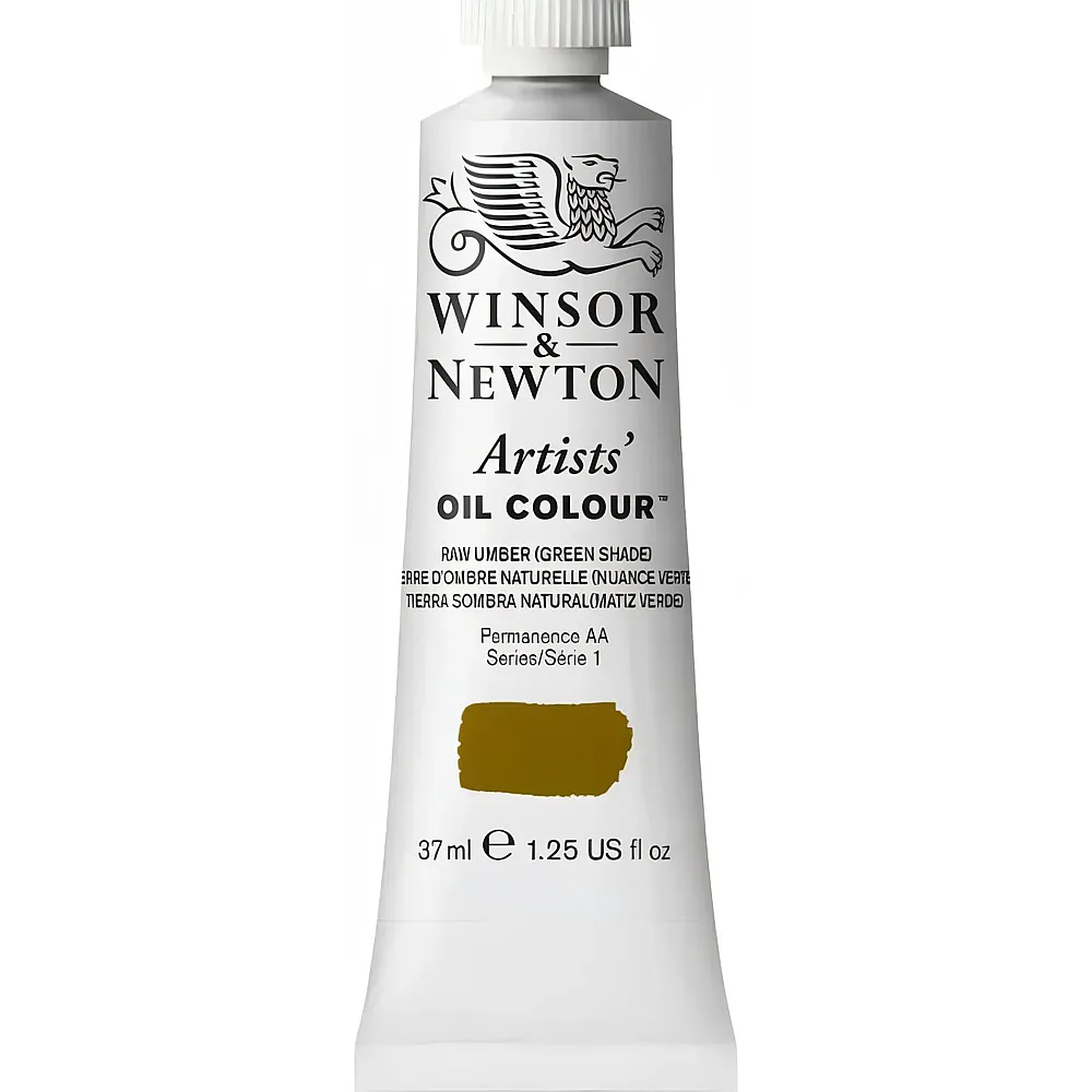 Winsor & Newton Artists' Oil Colour �lfarbe Umbra Natur Gr�nton - 37 ml | Farbe & Kreide