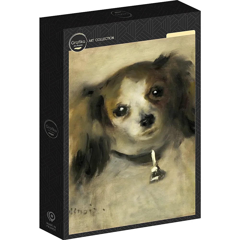 Grafika Puzzle Art Collection Auguste Renoir Head of a Dog, 1870 - 1000 Teile
